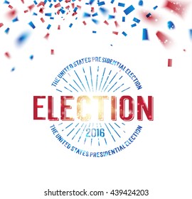 Election day sign.