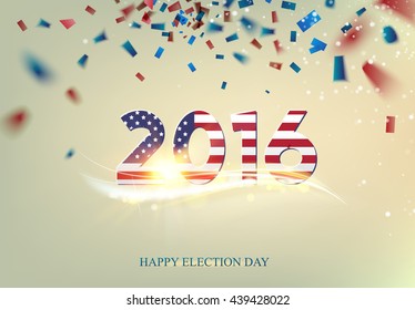 Election day sign.