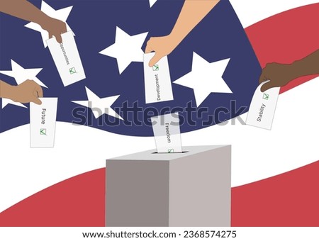 election day in the USA