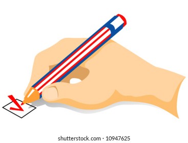 Election day. Vector illustration