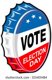 Election Day Vector Illustration