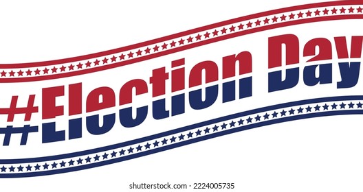 Election day vector to post our status and social media.
