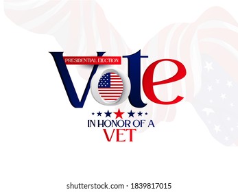 Election day. Vote 2020 in USA, banner design. Usa debate of president voting 2020. Election voting poster. Political election campaign