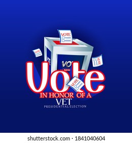 Election day. Vote 2020 in USA, banner design. USA debate of president voting 2020. Election voting poster. Political election campaign