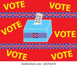 Election England vector