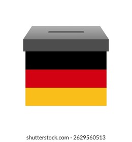 Election in the Germany. Election Concept. Vector Illustration.