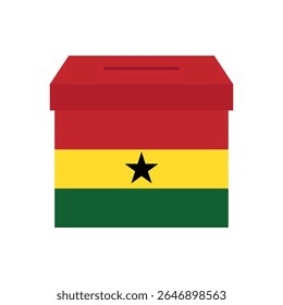 Election in Ghana. Election Concept. Vector Illustration.