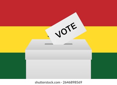 Election in Ghana. Election Concept. Vector Illustration.