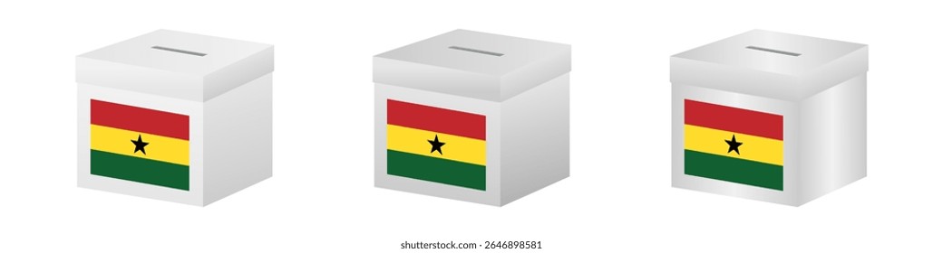 Election in Ghana. Election Concept. Vector Illustration.