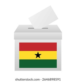 Election in Ghana. Election Concept. Vector Illustration.