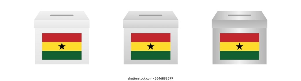 Election in Ghana. Election Concept. Vector Illustration.