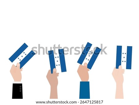 Election in Honduras. Election Concept. Vector Illustration.