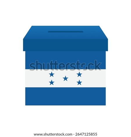 Election in Honduras. Election Concept. Vector Illustration.