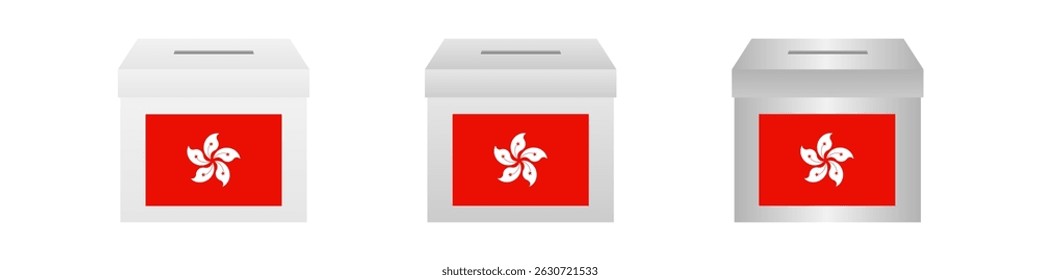 Election in Hong Kong. Election Concept. Vector Illustration.