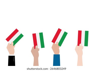 Election in Hungary. Election Concept. Vector Illustration.