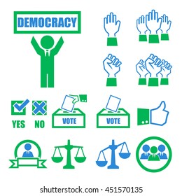 election icon set