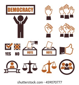 election icon set