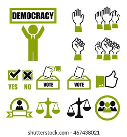 election icon set