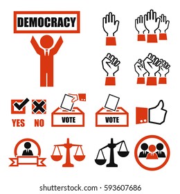 election icon set