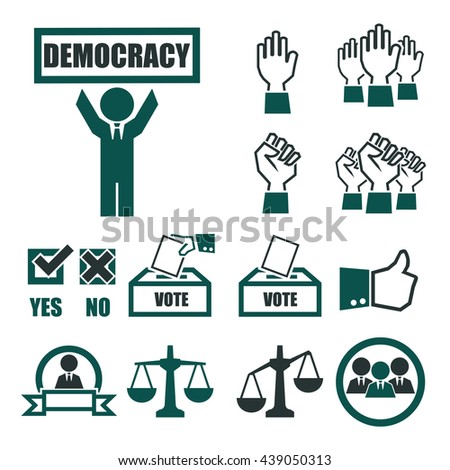 election icon set