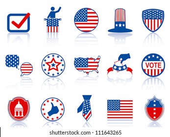 election icons and buttons