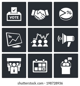 Auswahl-Icons-Set