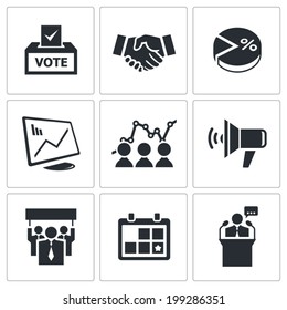 Election Icons set