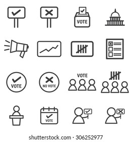 Election Icons set