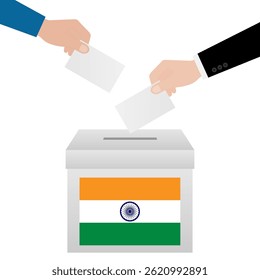 Election in the India. Election Concept. Vector Illustration.