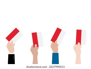 Election in Indonesia. Election Concept. Vector Illustration.
