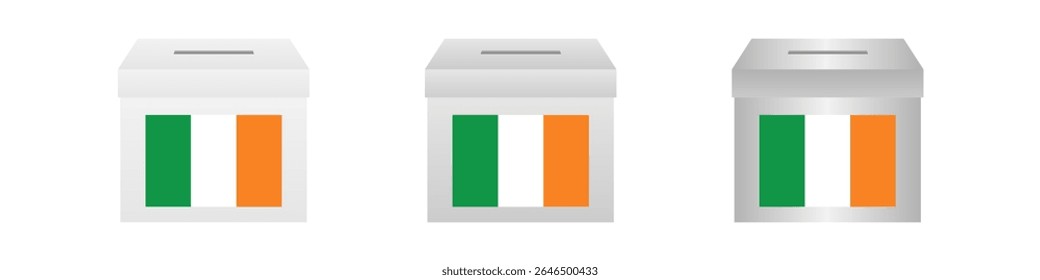 Election in Ireland. Election Concept. Vector Illustration.