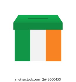 Election in Ireland. Election Concept. Vector Illustration.