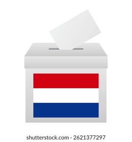 Election in the Netherlands. Election Concept. Vector Illustration.