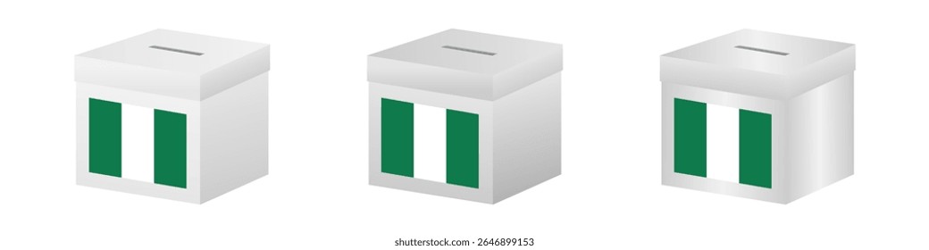 Election in Nigeria. Election Concept. Vector Illustration.