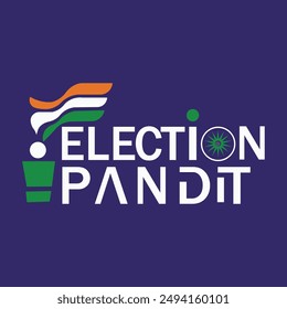 Election Pandit Text Logo. Royalty-Free Images, Stock Photos and Vector Images