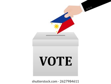 Election in the Philippines. Election Concept. Vector Illustration.