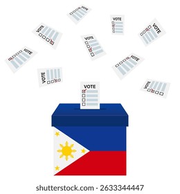 Election in the Philippines. Election Concept. Vector Illustration.