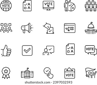 election and politics icon vector design