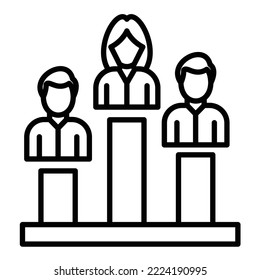 Election Polling icon vector image. Can also be used for web apps, mobile apps and print media.