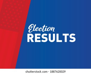 Election Results Background. US Election News Background.