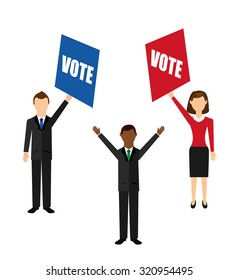 election season design, vector illustration eps10 graphic 