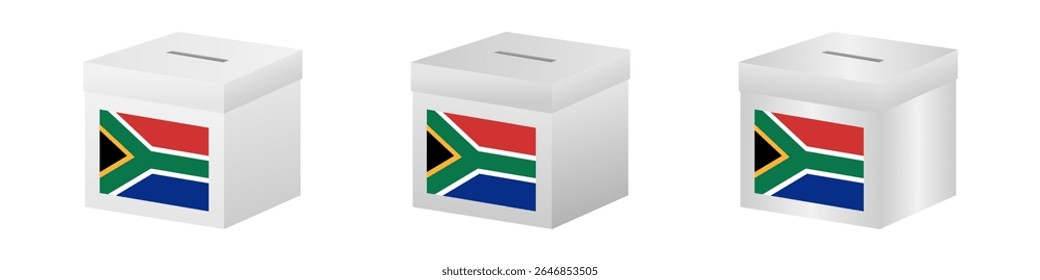 Election in South Africa. Election Concept. Vector Illustration.