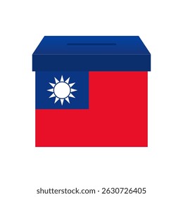 Election in Taiwan. Election Concept. Vector Illustration.