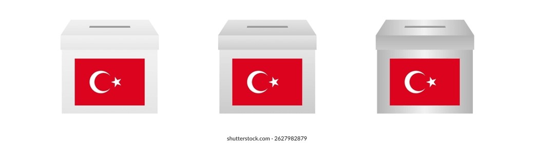Election in the Turkey. Election Concept. Vector Illustration.