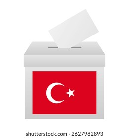 Election in the Turkey. Election Concept. Vector Illustration.