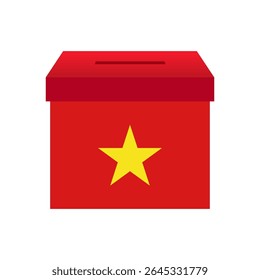 Election in Vietnam. Election Concept. Vector Illustration.