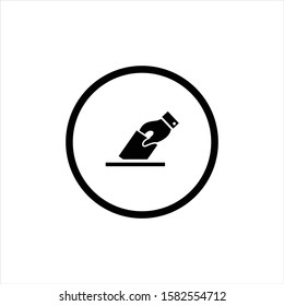 election vote icon,  symbol vector. from eps10