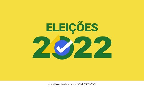 Elections 2022 - Brazil Flag