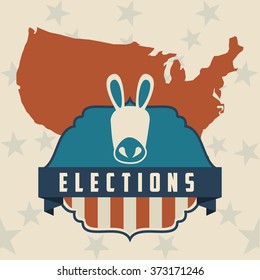 elections day design, vector illustration eps10 graphic 