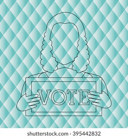 elections icon design 